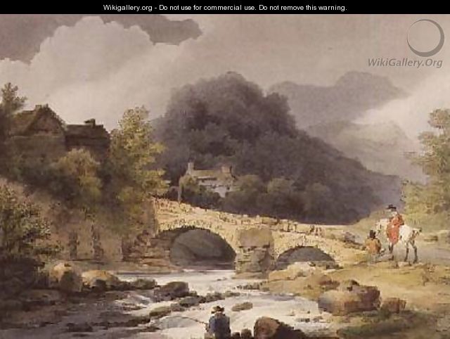 Brathay Bridge - (after) Loutherbourg, Philippe de
