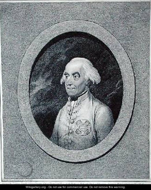 General Count Clairfayt 1733-98 - (after) Loutherbourg, Philippe de