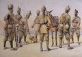 Soldiers of the 46th and 33rd Punjabis - Alfred Crowdy Lovett
