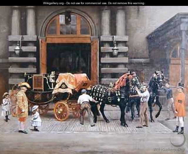 The Carriage of the Master of the Horse - Charles Augustus Henry Lutyens