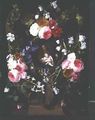 Madonna and Child Surrounded by a Garland of Flowers - Christian Luycks