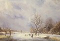 Winter Canal Scene - Jan Lynn