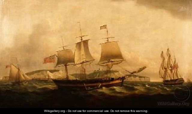Shipping off Dover 1801 - Thomas Luny