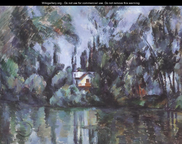 House On The Marne 1888 90 - Paul Cezanne