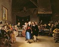 Wedding Dance in a Tavern - Gerrit Lundens