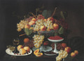 Still Life With Fruit 1850 - Severin Roesen
