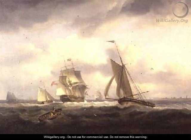 In the Channel - Thomas Luny