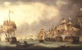 A Sea Battle - Thomas Luny