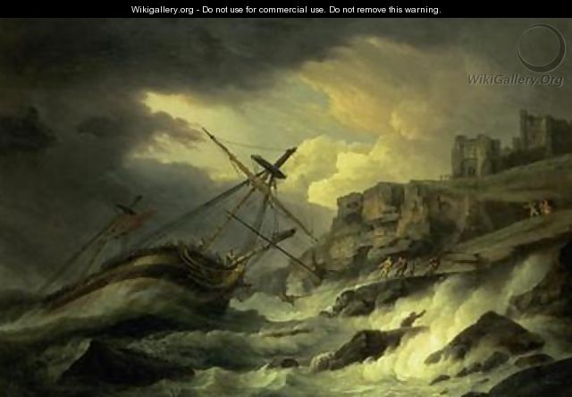 A Shipwreck said to be The Dutton - Thomas Luny
