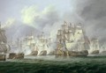 Battle of Cape St Vincent 14th February 1797 the British defeat the Spanish - Thomas Luny