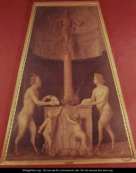 Sacrifice to the God Pan - Bernardino Luini