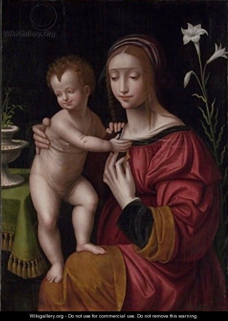 Madonna and Child - Bernardino Luini