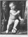 The infant Christ as saviour of the world 1520 - Bernardino Luini