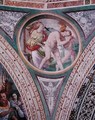 The Expulsion of Adam and Eve from the pendentive of the dome 1532-36 - Bernardino Luini