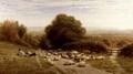 The Sunny Side of a Shepherds Life Near Eastbourne 1873 - William Snr Luker