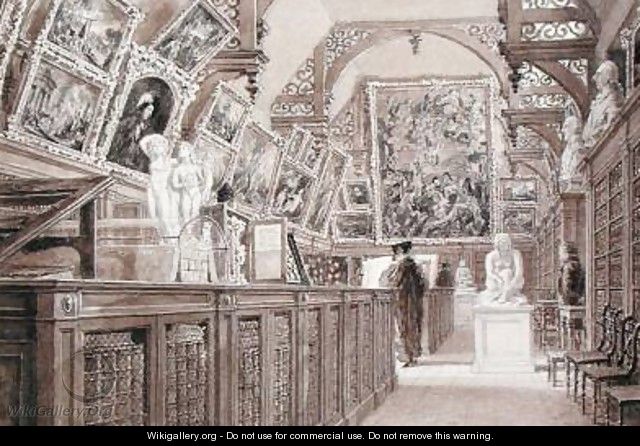 Interior of the Old Perse School - Frederick Mackenzie