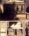 Tombs from Edward the Confessors Chapel - Frederick Mackenzie