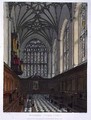 Winchester College Chapel - Frederick Mackenzie