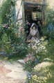 By the Cottage Door - Thomas Mackay