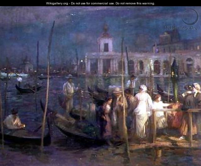 An Evening in Venice 1910 - Charles Hodge Mackie