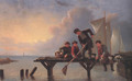 Boys Crabbing 1855 - William Tylee Ranney