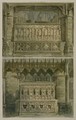 The Tombs of Richard the Second and Edward the Third - Frederick Mackenzie