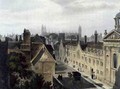 Exterior of Pembroke College - Frederick Mackenzie