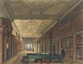 Interior of the Library of Christ Church - Frederick Mackenzie