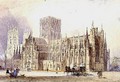 York Minster south view - Frederick Mackenzie