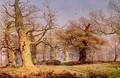 Oak Trees in Sherwood Forest 1877 - Andrew MacCallum