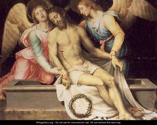 Pieta Christus Patiens 1550 - Vicente Juan (Juan de Juanes) Macip