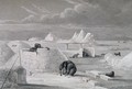Eskimaux building a Snow-Hut - Captain George Francis Lyon