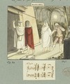 Illustration for Mozarts The Magic Flute 1845 - Johann Peter Lyser