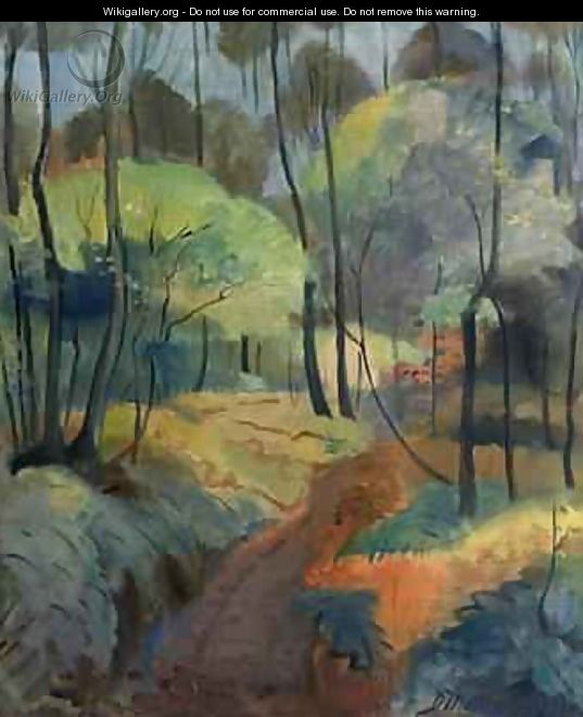 Forest Path 1920 - Dorothea Maetzel-Johannsen