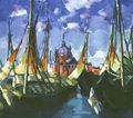 Sailing Boats in Venice 1922-3 - Konrad Magi