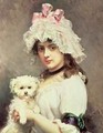 Girl with a Lap Dog - Federico de Madrazo y Kuntz