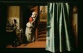 Eavesdropping on a Woman Scolding 1655 - Nicolaes Maes