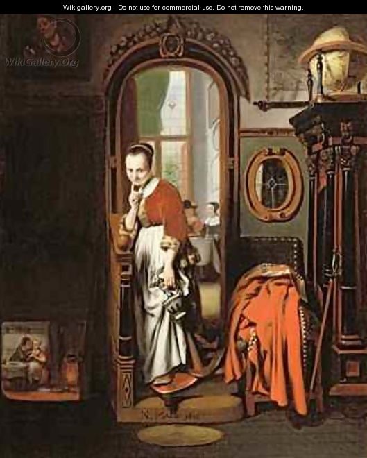 The Listening Housewife - Nicolaes Maes