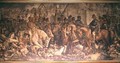 The Meeting of Wellington and Blucher after Waterloo - Daniel Maclise