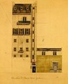 Elevation of Proposed Studio in Glebe Place and Upper Cheyne Walk - Charles Rennie Mackintosh