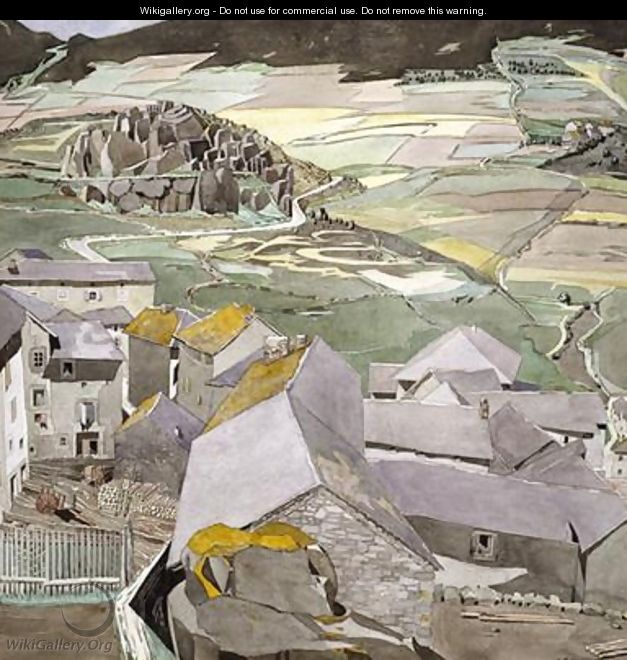 The Village of La Lagonne - Charles Rennie Mackintosh The Village of La Lagonne - Charles Rennie Mackintosh