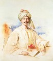 Portrait of a Man in Oriental dress 1861 - Kenneth Macleay