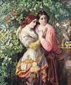 Rosalind and Celia 1845 - Daniel Maclise