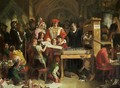 Caxtons Printing Press 1851 - Daniel Maclise