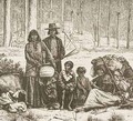 Native American family group west of the Rocky Mountains 1880 - Reverend Samuel Manning
