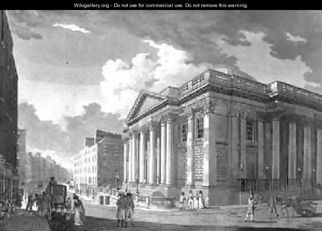The Royal Exchange Dublin 1792 - James Malton