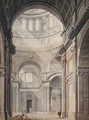Internal View of St Pauls Cathedral from the North Entrance - Thomas Malton, Jnr.