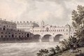 Pulteney Bridge Bath from the River 1785 - Thomas Malton, Jnr.