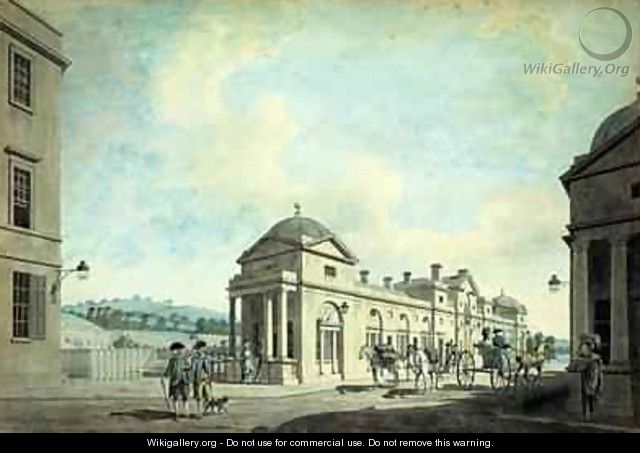 Pulteney Bridge Bath 1777 - Thomas Malton, Jnr.