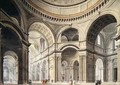 Interior of St Pauls Cathedral - Thomas Malton, Jnr.